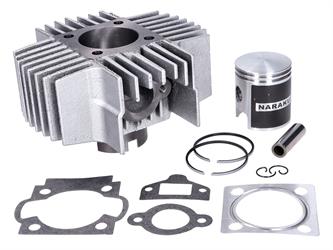 Zylinderkit Naraku 70ccm 45mm lange Kühlrippen für Puch Maxi 