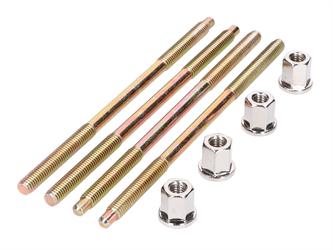 Zuganker / Stehbolzen Set Schmitt inkl. Muttern M6x125mm für Simson S51, KR51/2, 